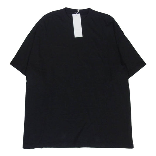 COMOLI コモリ B01-05036 コットン メッシュ 半袖 Tシャツ ブラック系 3【中古】