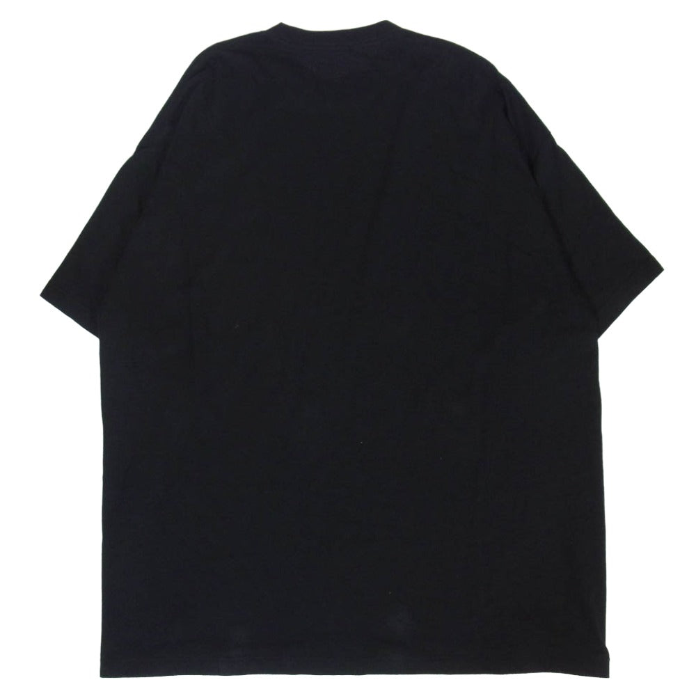 COMOLI コモリ B01-05036 コットン メッシュ 半袖 Tシャツ ブラック系 3【中古】