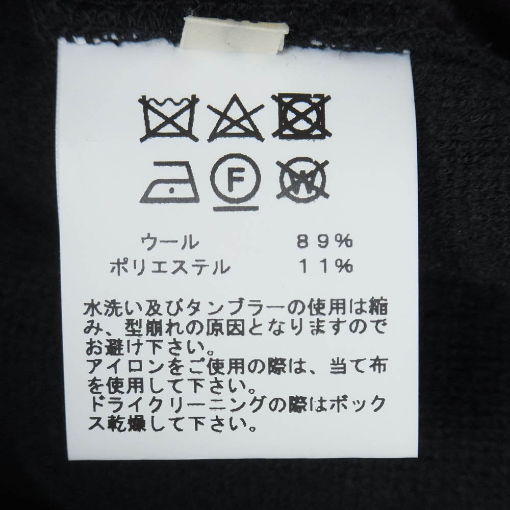 GOLD ゴールド GL42477 東洋エンタープライズ WOOL SUPER140’s FLEECE EASY PANTS ウール フリース イージー パンツ ブラック系 M【中古】