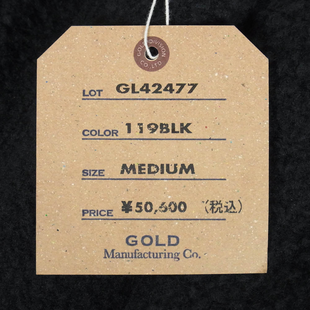 GOLD ゴールド GL42477 東洋エンタープライズ WOOL SUPER140’s FLEECE EASY PANTS ウール フリース イージー パンツ ブラック系 M【中古】