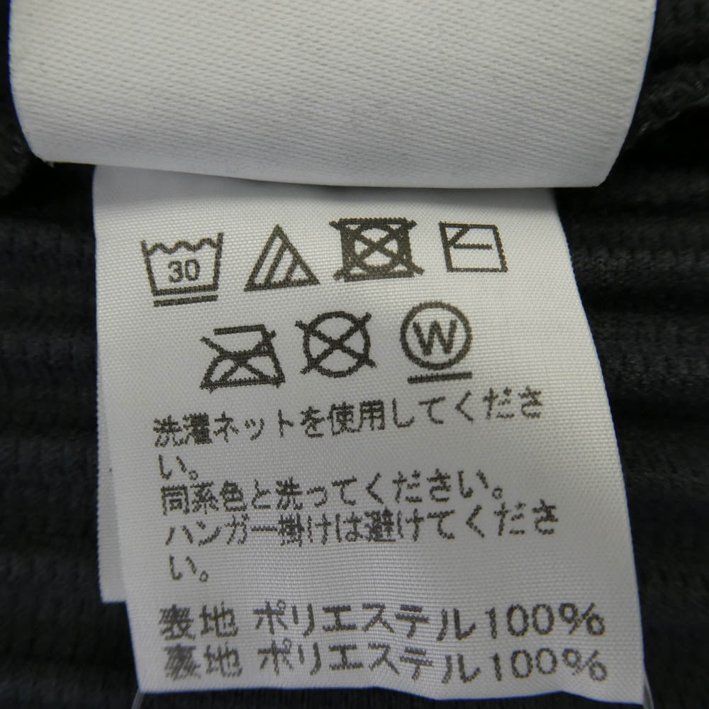 HOMME PLISSE ISSEY MIYAKE オム プリッセ イッセイミヤケ hp81ja104 プリーツ 前開き ロング コート ロングジャケット ダークグレー系 1【中古】