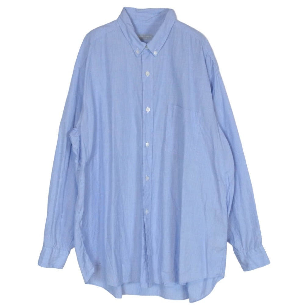 COMME des GARCONS HOMME コムデギャルソンオム HB-050580 80s VINTAGE ARCHIVE ヴィンテージ アーカイブ ボタンダウン 長袖 コットン シャツ ライトブルー系 表記無し【中古】