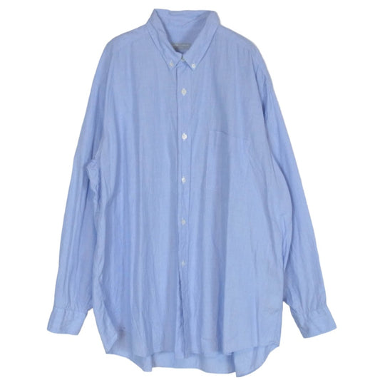 COMME des GARCONS HOMME コムデギャルソンオム HB-050580 80s VINTAGE ARCHIVE ヴィンテージ アーカイブ ボタンダウン 長袖 コットン シャツ ライトブルー系 表記無し【中古】