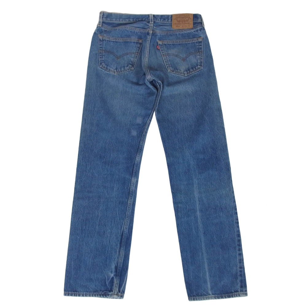 Levi's リーバイス 501-0000 00s メキシコ製 ボタン裏刻印190 501 レギュラー ボタンフライ ジーンズ デニム パンツ W33 L36 インディゴブルー系 33【中古】