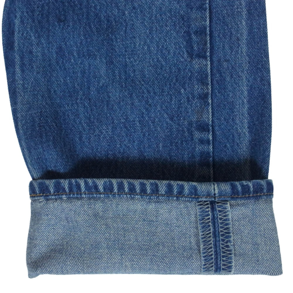 Levi's リーバイス 501-0000 00s メキシコ製 ボタン裏刻印190 501 レギュラー ボタンフライ ジーンズ デニム パンツ W33 L36 インディゴブルー系 33【中古】