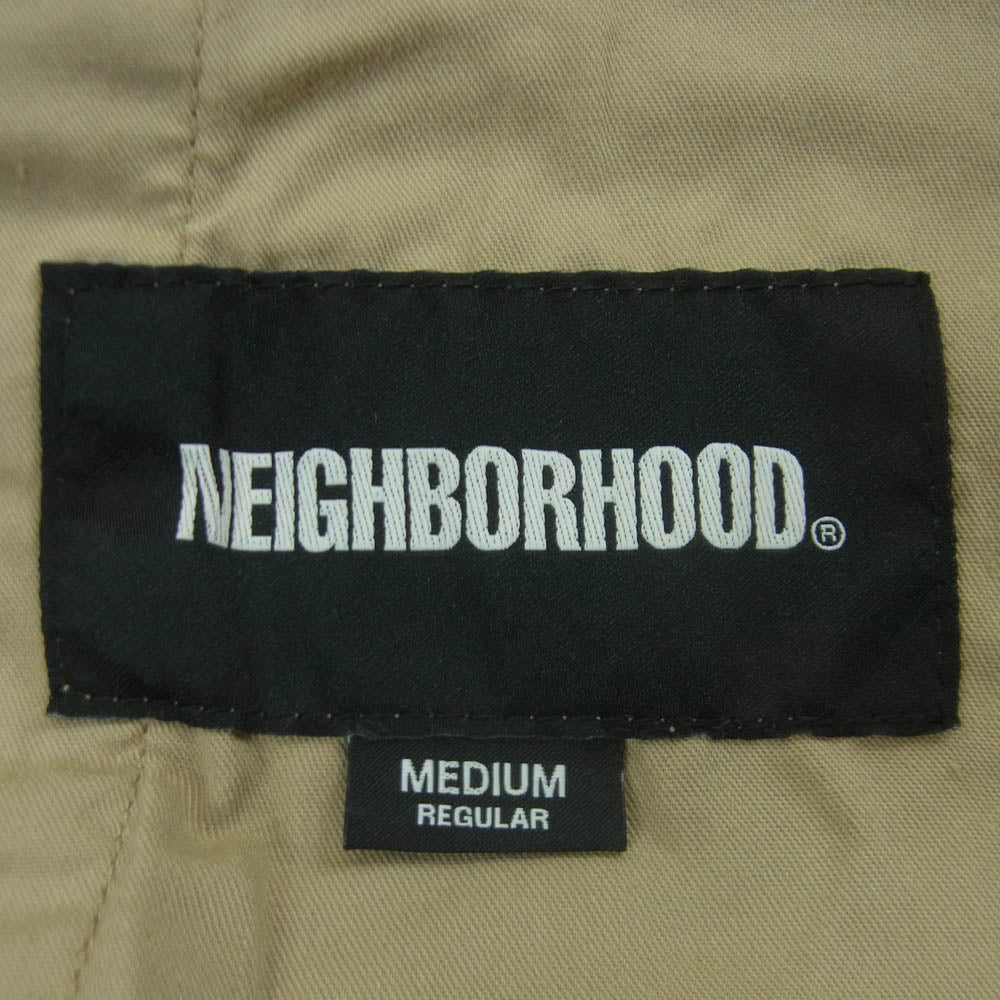 NEIGHBORHOOD ネイバーフッド 261AQNH-PTM06 CLASSIC CHINO SHORT PANTS クラシック チノ ショート パンツ ショーツ ベージュ系 M【新古品】【未使用】【中古】