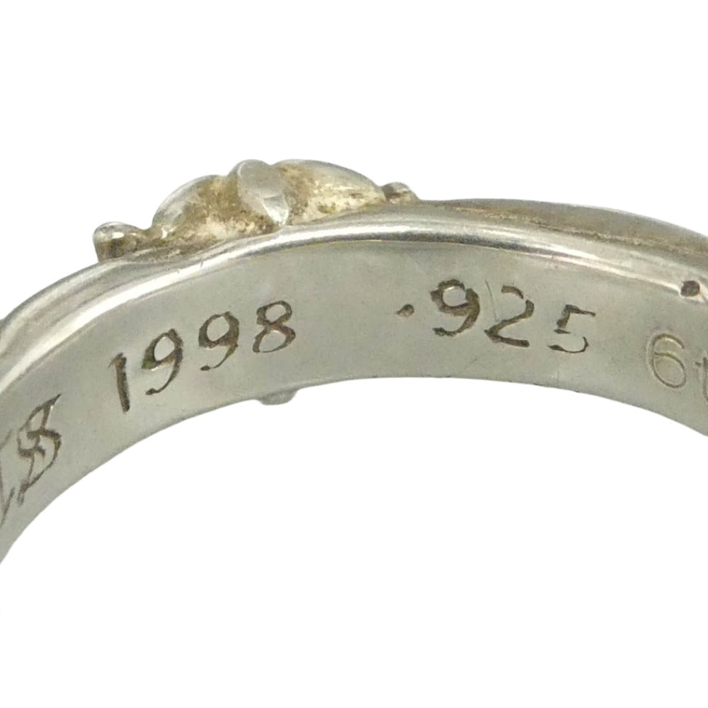 CHROME HEARTS クロムハーツ（原本無） SBT BAND SBTバンド リング アフタールビー2P 6号【中古】