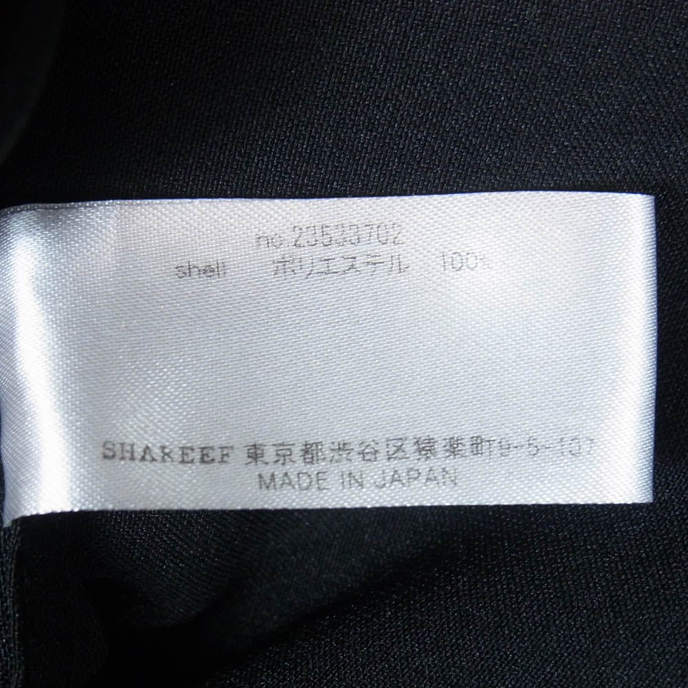 SHAREEF シャリーフ 23533702 CLOWN PT S/S SHIRTS クラウン ピエロ グラフィックプリント 半袖 シャツ ブラック系 1【中古】
