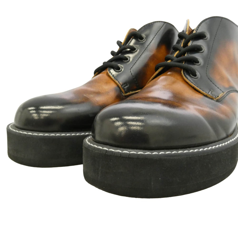 glamb グラム GB0125-AC01 Four Holes Chukka Boots フォーホール チャッカ ブーツ ブラウン系 ブラック系 27.5【中古】