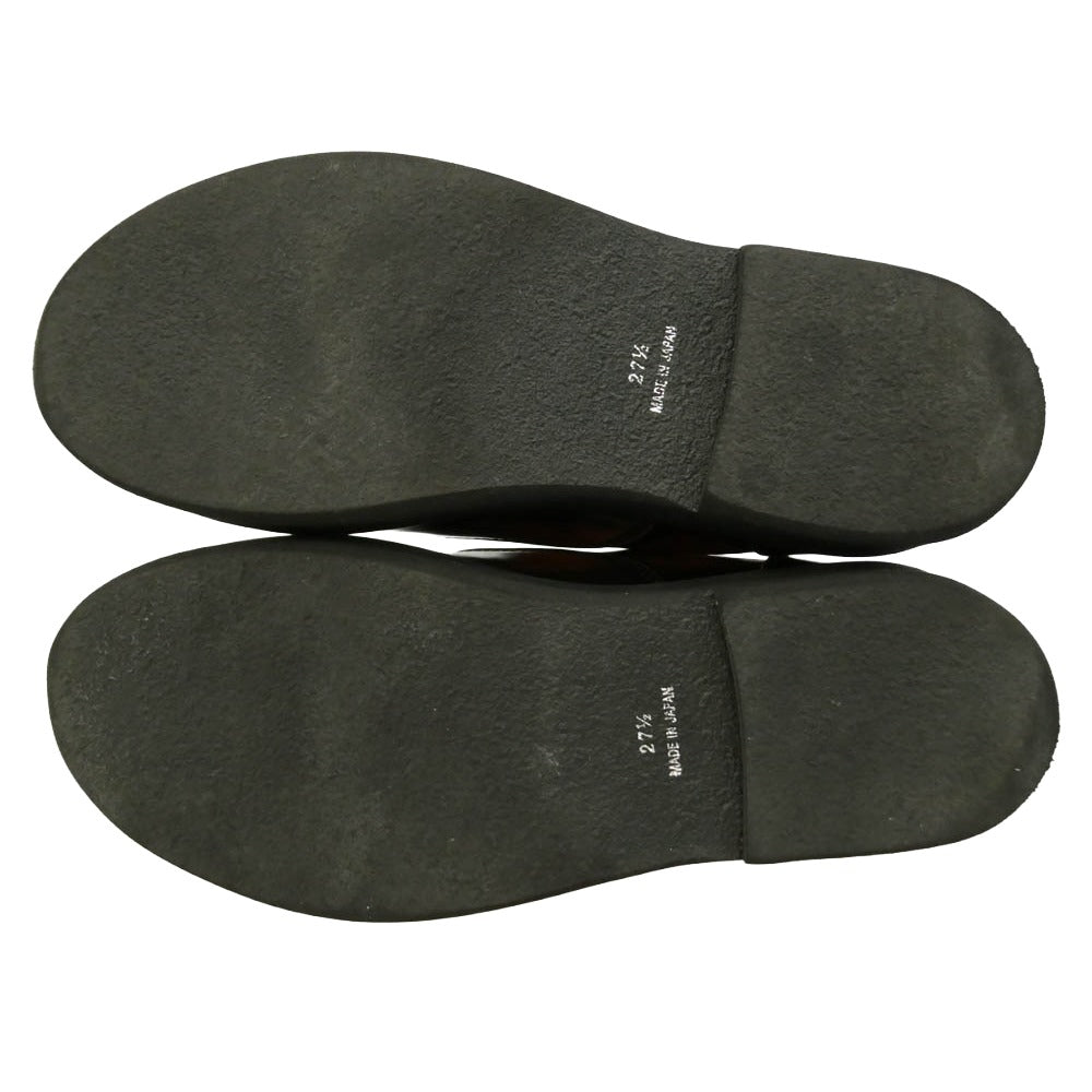 glamb グラム GB0125-AC01 Four Holes Chukka Boots フォーホール チャッカ ブーツ ブラウン系 ブラック系 27.5【中古】