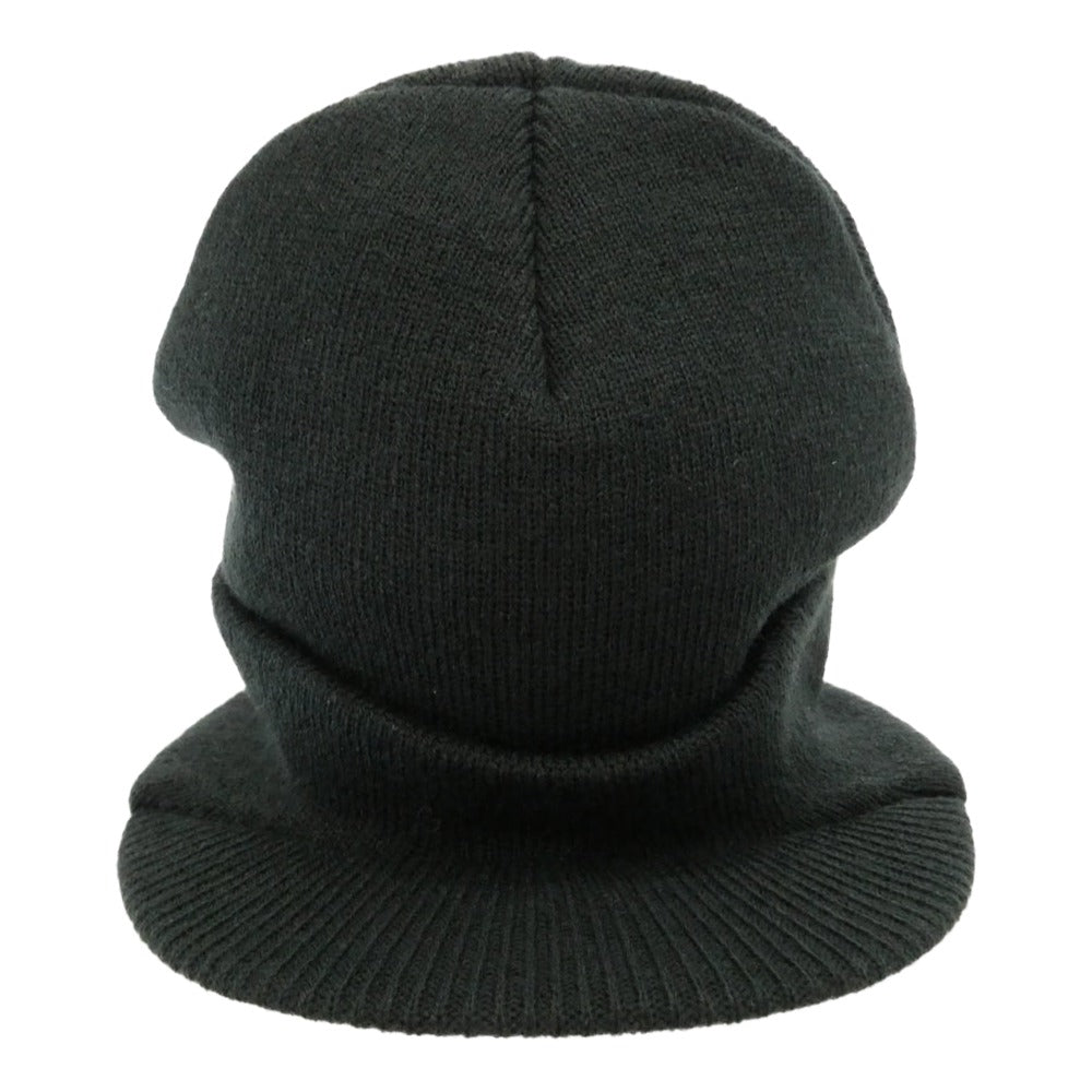 Supreme シュプリーム 20AW Radar Beanie ライダー ビーニー クラシックロゴ つば付 ニット キャップ ブラック系【中古】