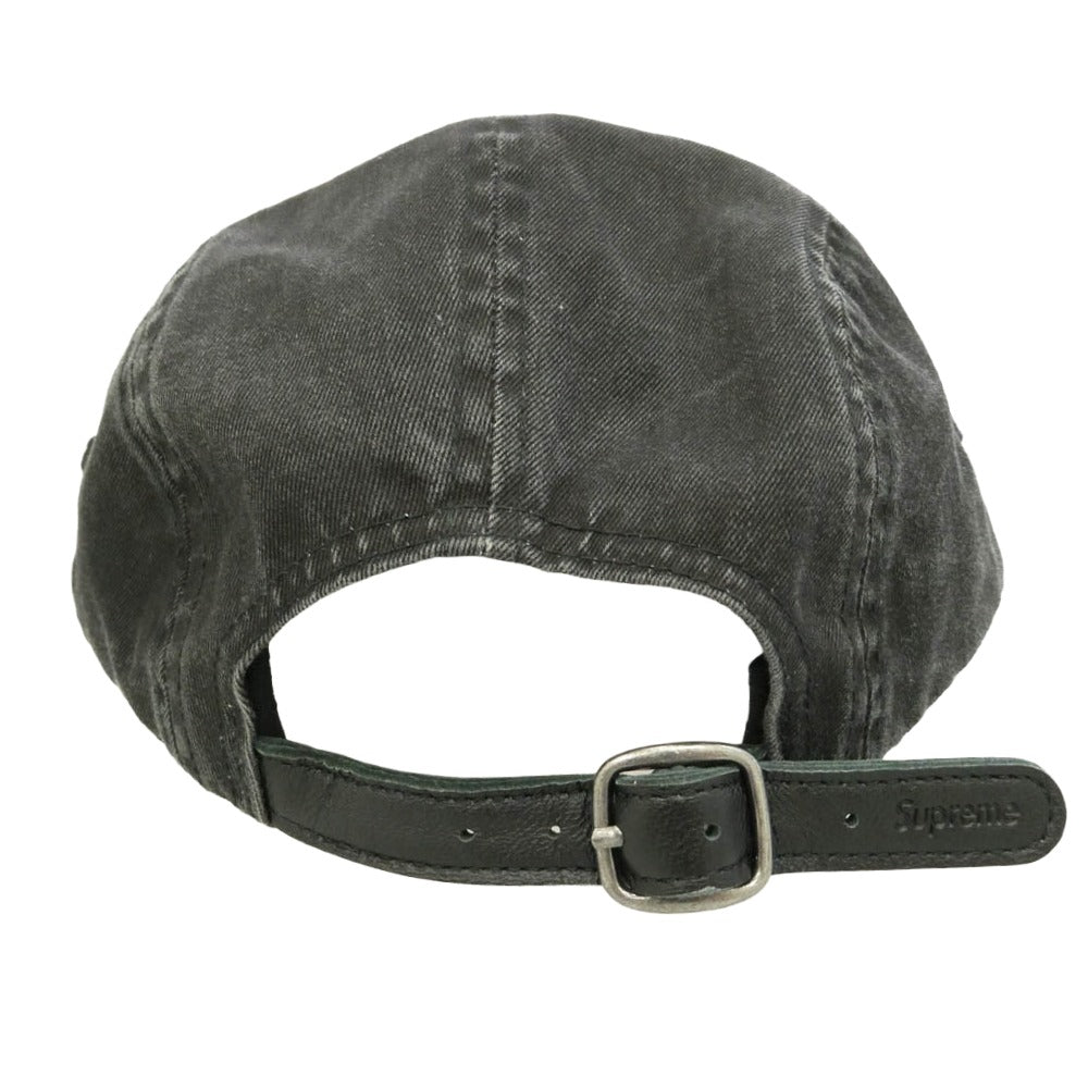 Supreme シュプリーム 25SS Washed Chino Twill Camp Cap ウォッシュド チノ ツイル キャンプキャップ ブラック系 58cm【中古】