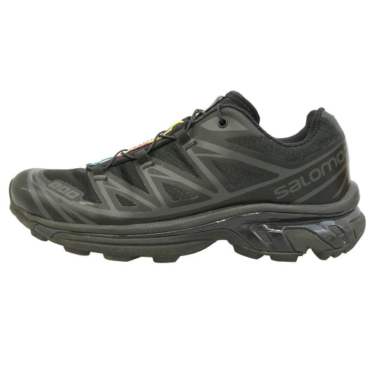 salomon サロモン 410866 XT-6 エックスティー シックス ローカット スニーカー ブラック系 25.5cm【中古】
