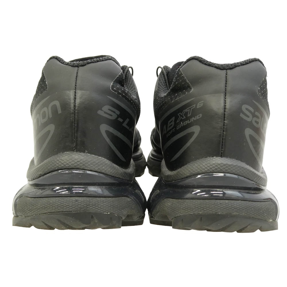 salomon サロモン 410866 XT-6 エックスティー シックス ローカット スニーカー ブラック系 25.5cm【中古】