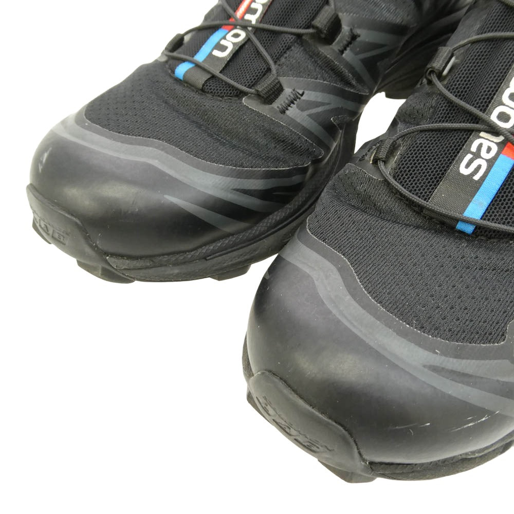 salomon サロモン 410866 XT-6 エックスティー シックス ローカット スニーカー ブラック系 25.5cm【中古】