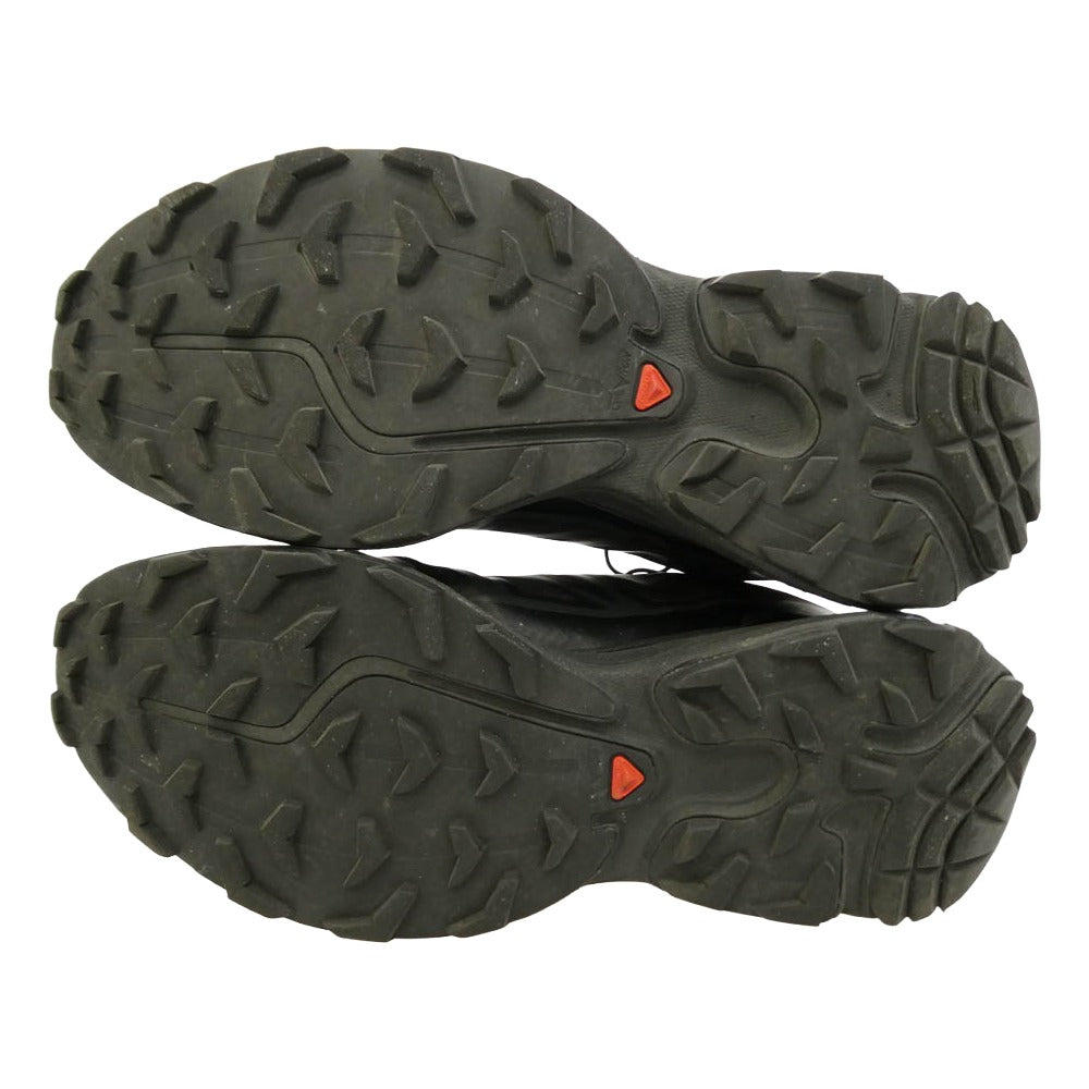 salomon サロモン 410866 XT-6 エックスティー シックス ローカット スニーカー ブラック系 25.5cm【中古】