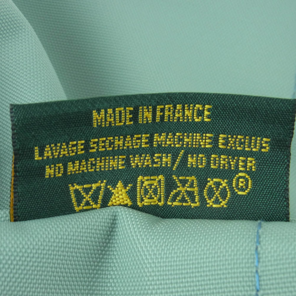 Herve Chapelier エルベ・シャプリエ 901N ナイロン 舟型 トート S ハンドバッグ バンキース ノルベージュ ライトグリーン系 ライトブルー系【美品】【中古】