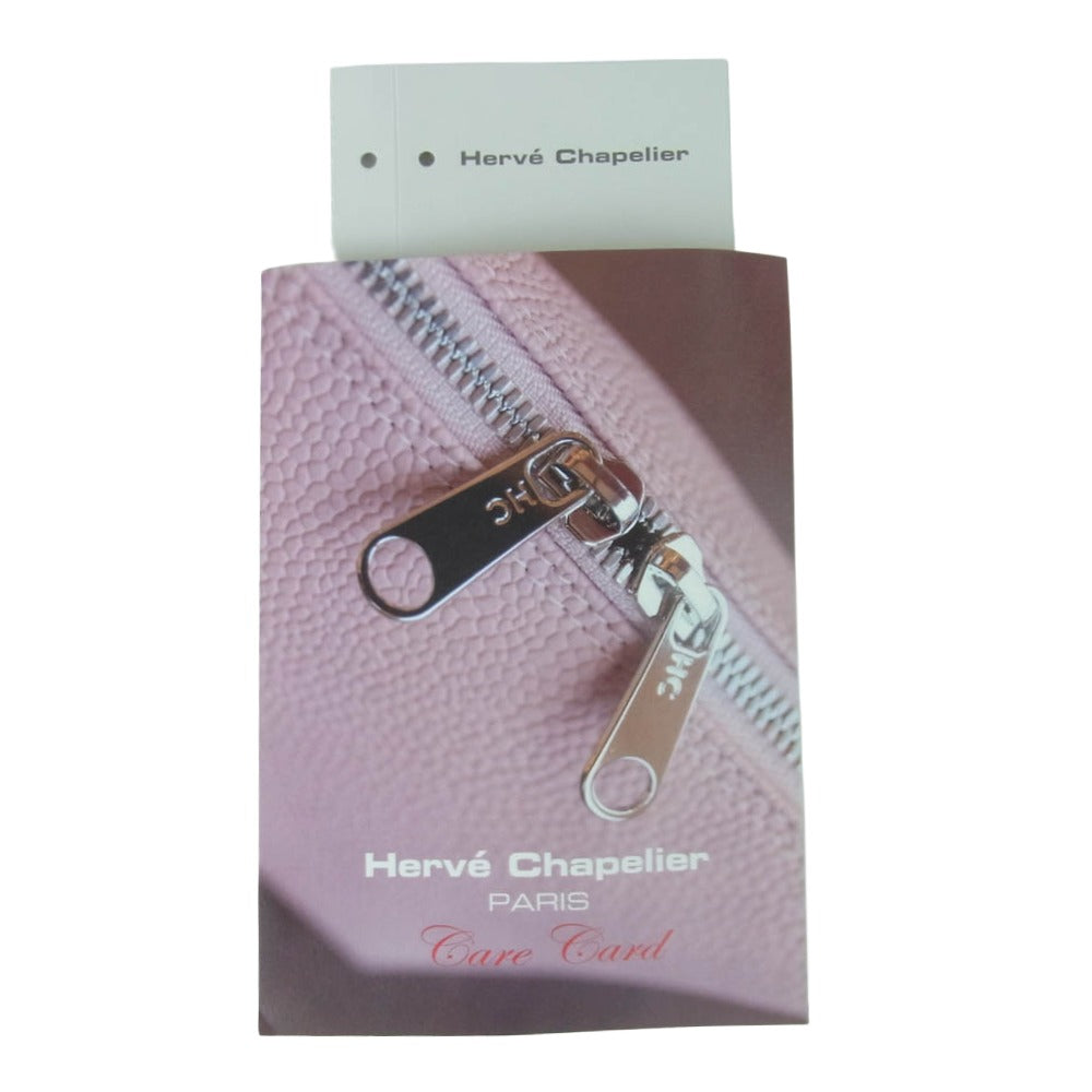 Herve Chapelier エルベ・シャプリエ 704CB コーデュラ ナイロン スクエアトートM ハンドバッグ ネイビー系【中古】