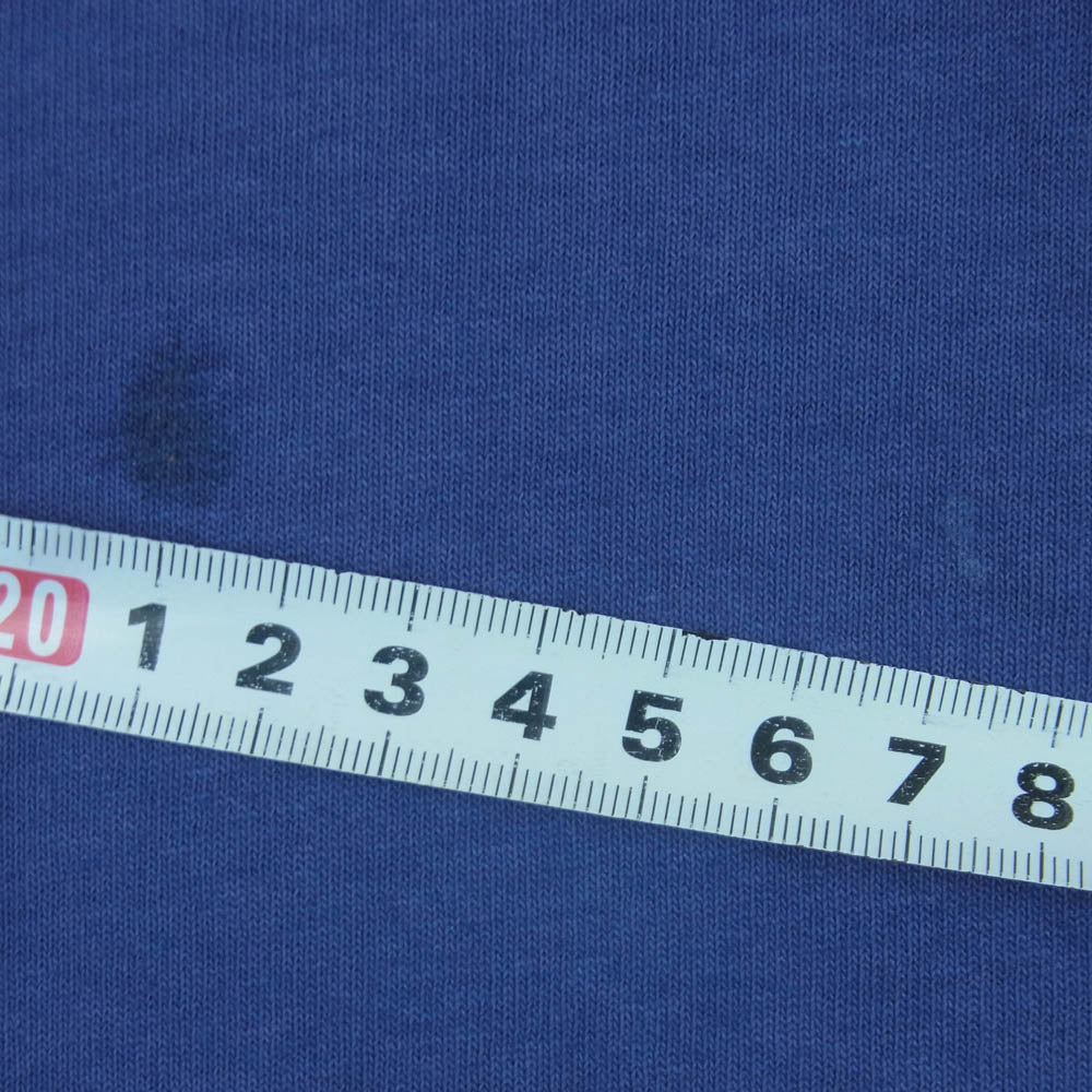 STUSSY ステューシー 8 BALL Pigment Dyed エイトボール ピグメント ダイド Tシャツ 半袖 カットソー ネイビー系 L【中古】