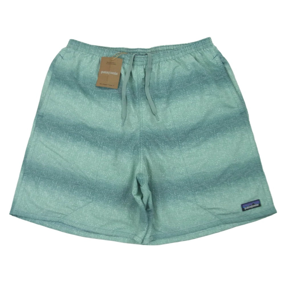 patagonia パタゴニア 58035SP25 Baggies Longs バギーズロング ハーフ ショート パンツ ライトブルー系 M【中古】