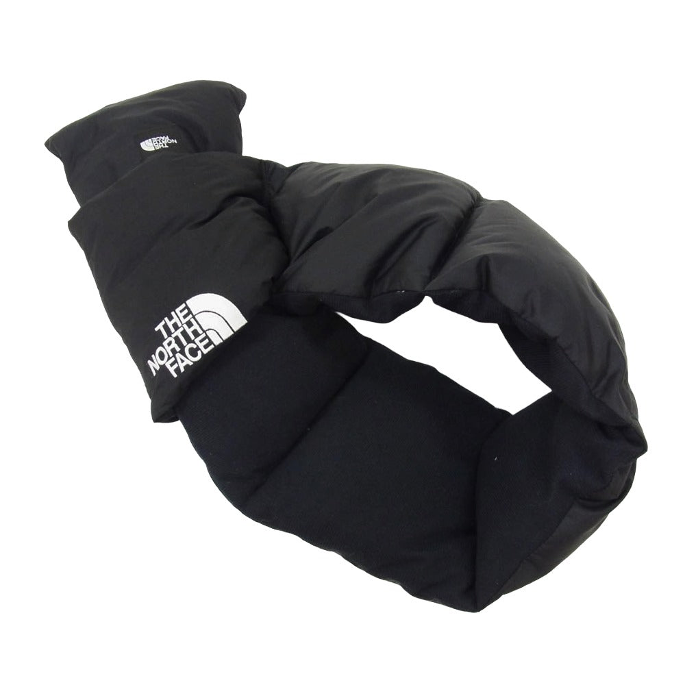 THE NORTH FACE ノースフェイス NN72312 Nuptse Muffler ヌプシ マフラー ブラック系【中古】