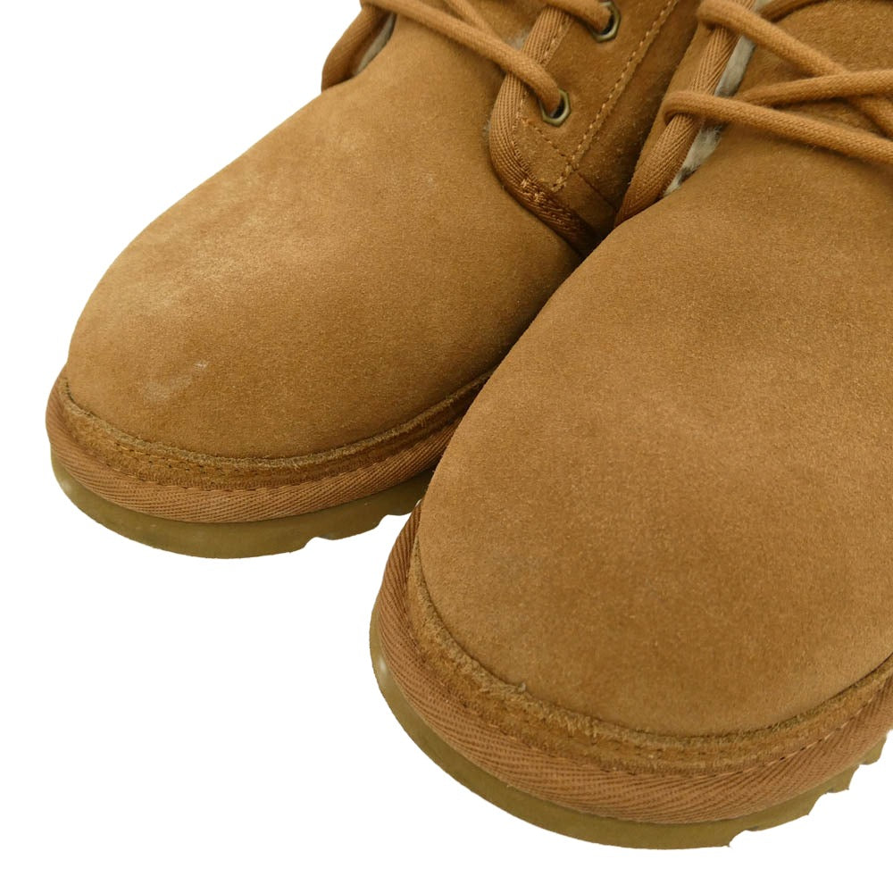 UGG アグ F27019L Neumel ニューメル スエード チャッカ ブーツ ブラウン系 27cm【中古】