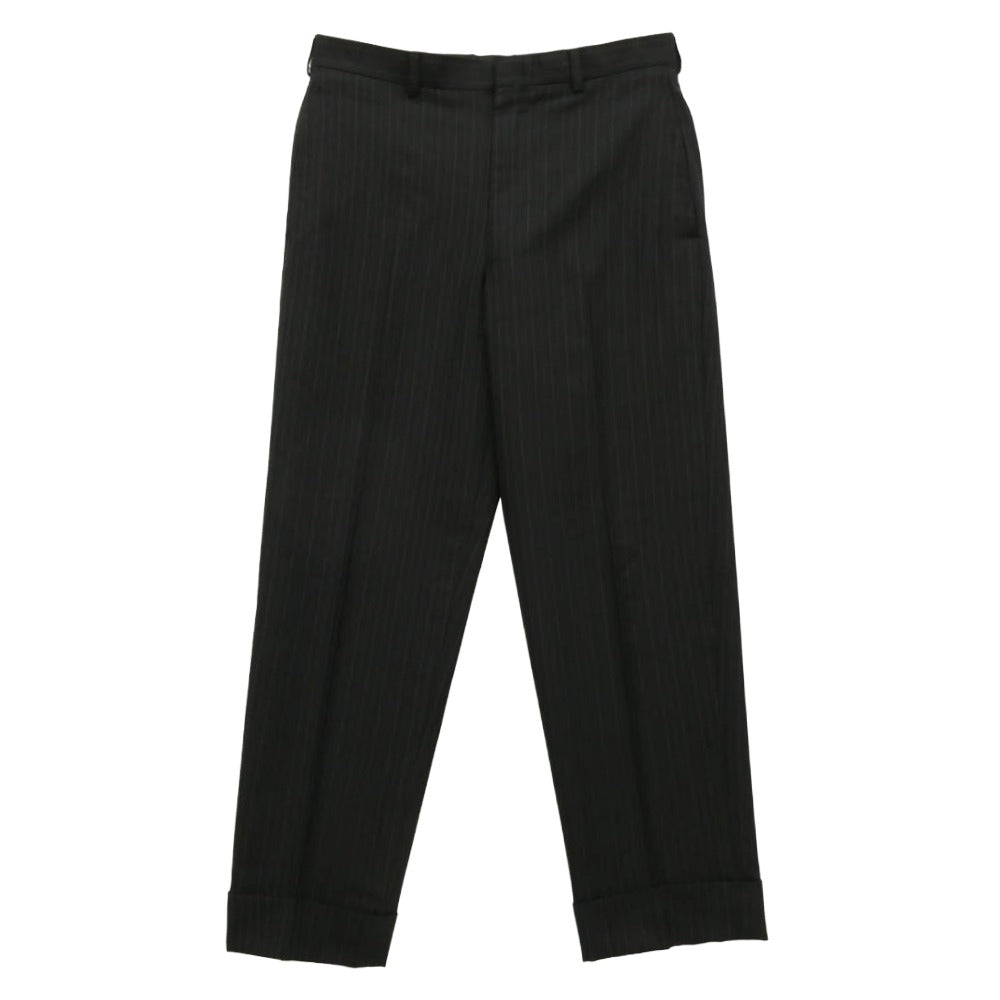 Brooks Brothers ブルックスブラザーズ 3B ストライプ テーラード ジャケット スラックス パンツ セットアップ ブラック系 37SHT/31W【中古】