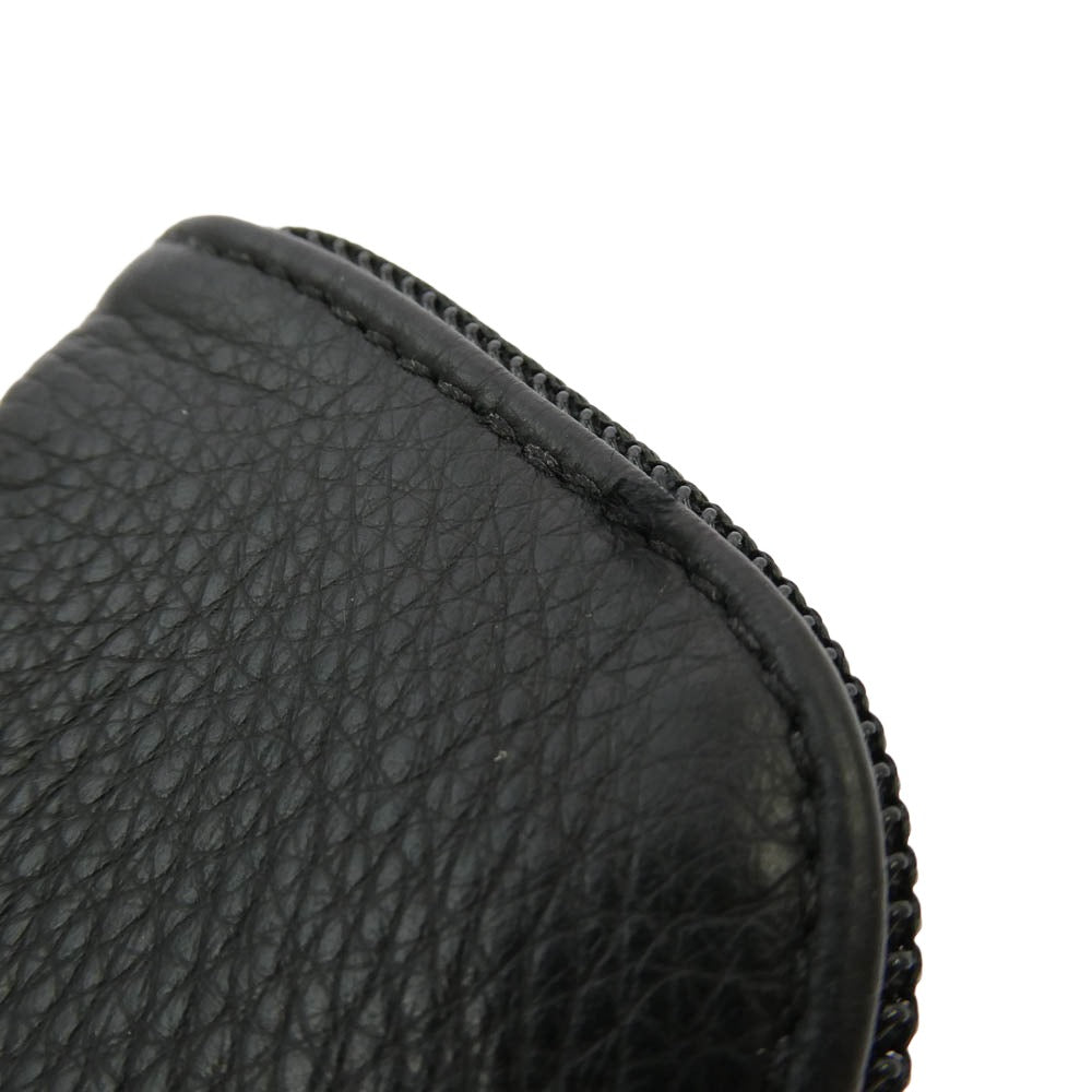 CHROME HEARTS クロムハーツ（原本無） EYEWEAR CASE レザー CHプラスパッチ アイウェアケース 眼鏡ケース ブラック系【中古】