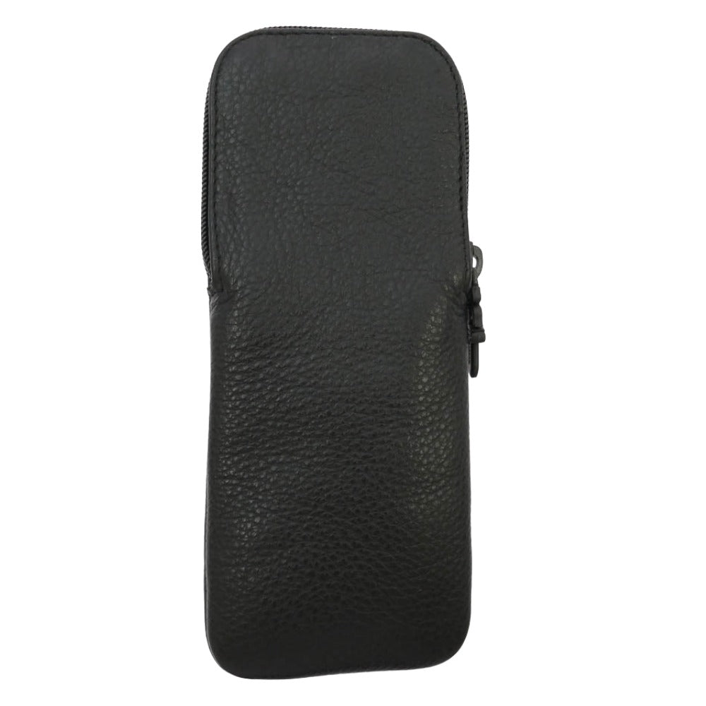 CHROME HEARTS クロムハーツ（原本無） EYEWEAR CASE レザー CHプラスパッチ アイウェアケース 眼鏡ケース ブラック系【中古】