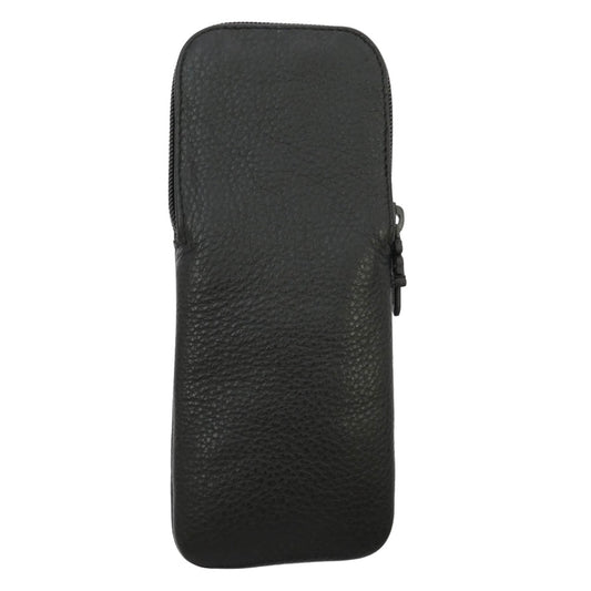 CHROME HEARTS クロムハーツ（原本無） EYEWEAR CASE レザー CHプラスパッチ アイウェアケース 眼鏡ケース ブラック系【中古】