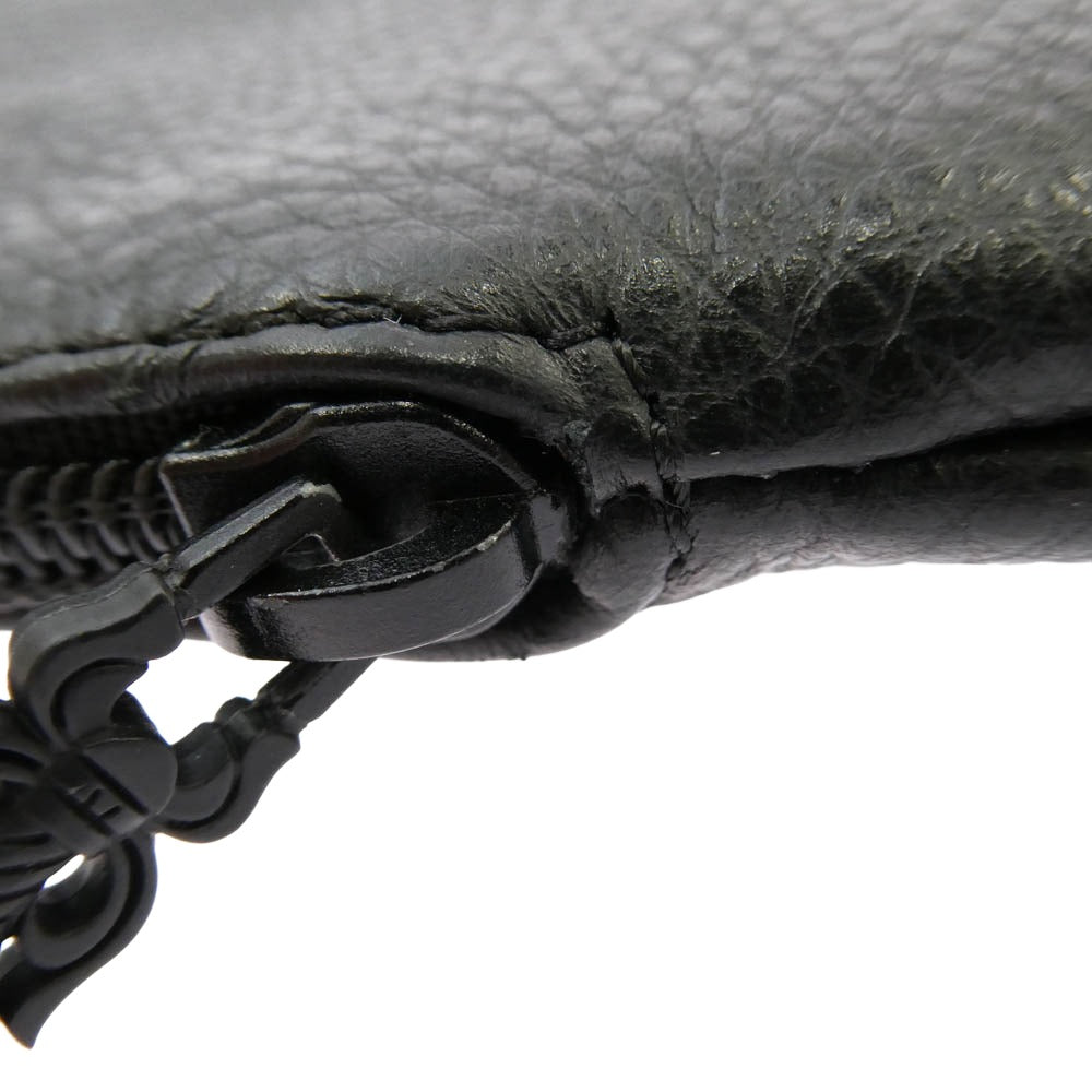 CHROME HEARTS クロムハーツ（原本無） EYEWEAR CASE レザー CHプラスパッチ アイウェアケース 眼鏡ケース ブラック系【中古】