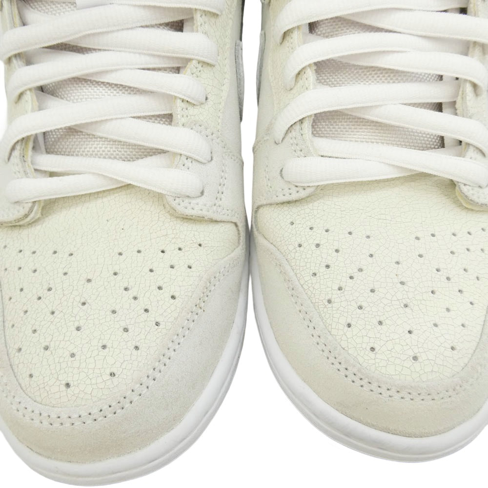 NIKE ナイキ ANTI HERO アンチヒーロー HM5837-100 × ANTIHERO SB Dunk High QS White アンタイヒーロー SB ダンク ハイ QS ホワイト ハイカットスニーカー オフホワイト系 ホワイト系 27.5cm【中古】