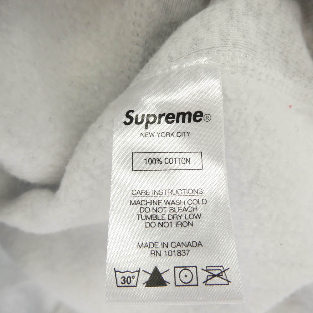 Supreme シュプリーム 20SS Motion Logo Hooded Sweatshirt モーション ロゴ フーデッド スウェット シャツ プルオーバー パーカー オフホワイト系 S【中古】