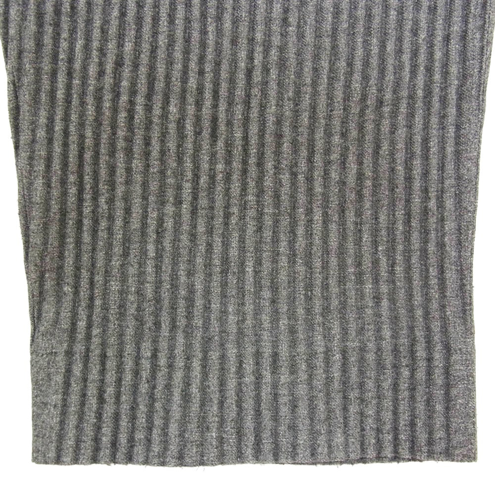 HOMME PLISSE ISSEY MIYAKE オム プリッセ イッセイミヤケ 19SS HP91FF006 プリーツ テーパード パンツ グレー系 2【中古】