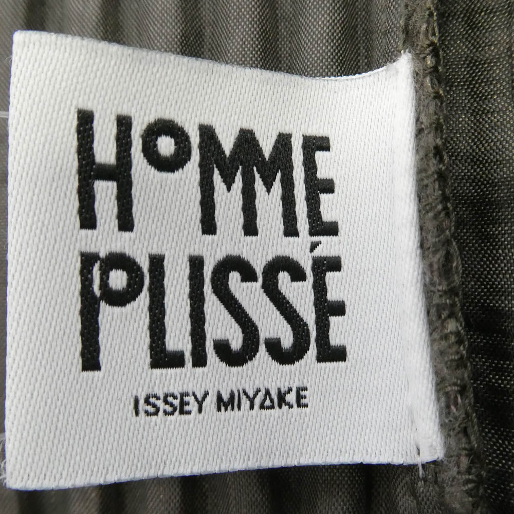HOMME PLISSE ISSEY MIYAKE オム プリッセ イッセイミヤケ 19AW HP93JD214 2B Pleated Tailored Jacket プリーツ テーラード ジャケット カーキ系 2【中古】