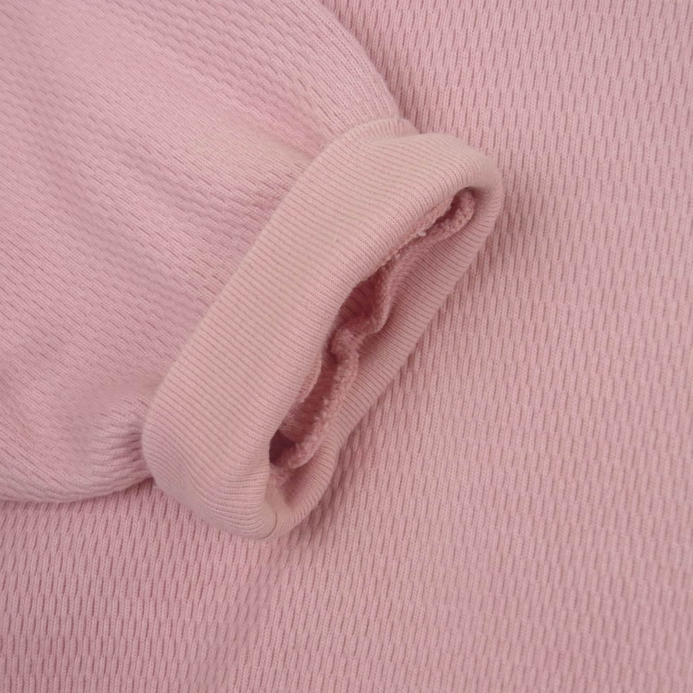 ポリプロイド 09-C-10 OVERSIZE LONGSLEEVE C THERMAL オーバーサイズ サーマル ロングスリーブ 長袖 カットソー ピンク系 3【中古】