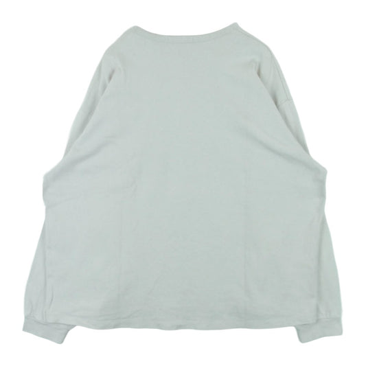 ポリプロイド 10-C-07 OVERSIZE LONGSLEEVE C オーバーサイズ ロングスリーブ 長袖 カットソー ライトグレージュ系 4【中古】