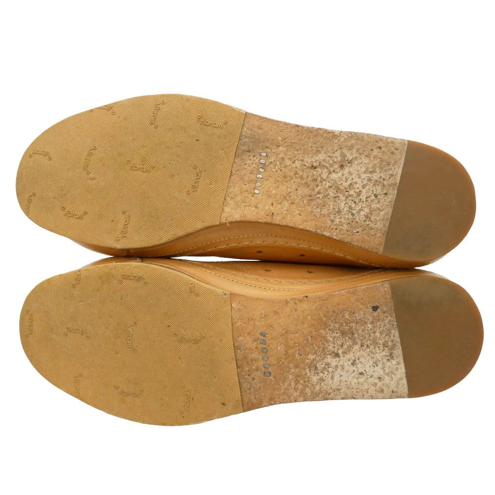 Hender Scheme エンダースキーマ MIP-23 manual industrial products 23 マニュアル インダストリアル プロダクツ ローカット スニーカー シューズ 6 ライトブラウン系 6【中古】