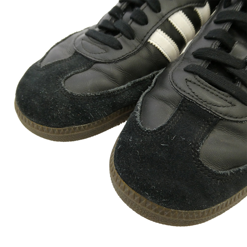 adidas アディダス B75807 Samba OG Core Black Cloud White Gum サンバ OG コアブラック クラウドホワイト ガム ローカット スニーカー ブラック系 ホワイト系 28.5cm【中古】