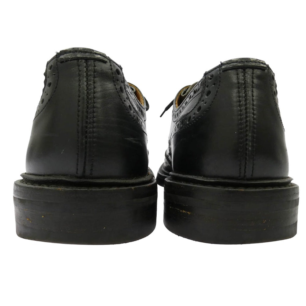 Tricker's トリッカーズ 904401 BOURTON バートン ダイナイトソール ウイングチップ シューズ ブラック系 8【中古】