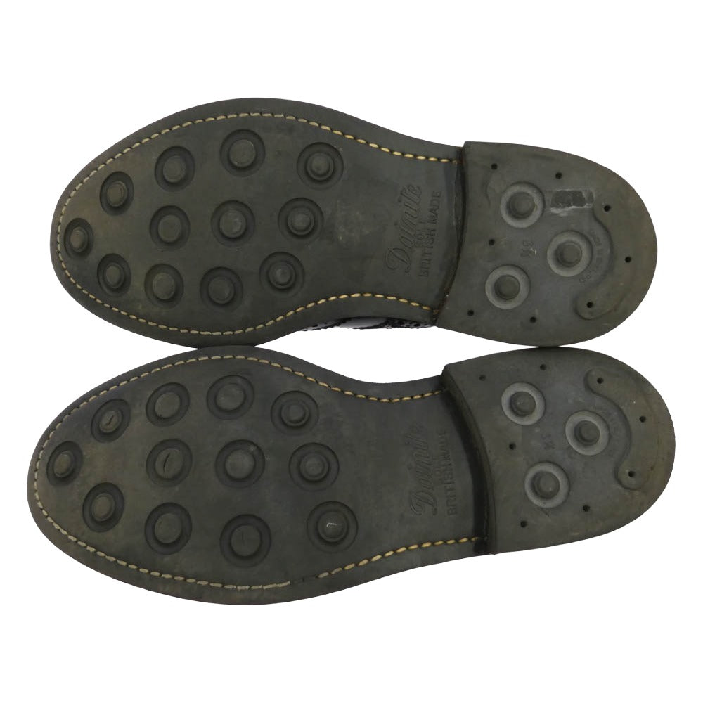 Tricker's トリッカーズ 904401 BOURTON バートン ダイナイトソール ウイングチップ シューズ ブラック系 8【中古】