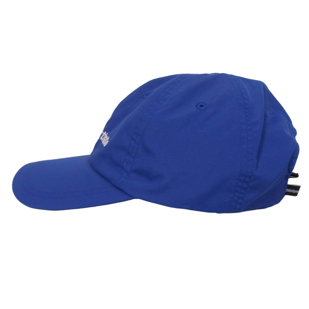 ディスイズネバーザット TN243WHWBC03 SP-Logo Nylon Cap SPロゴ ナイロン キャップ ブルー系【中古】
