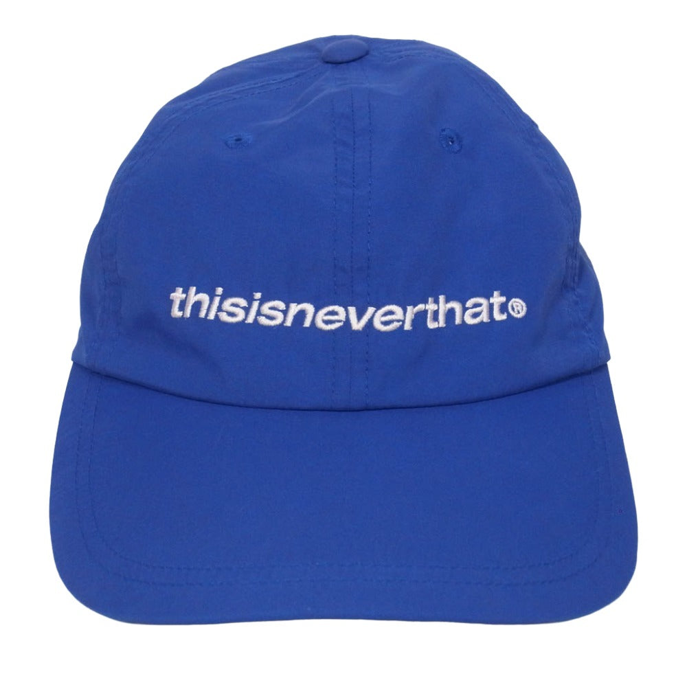 ディスイズネバーザット TN243WHWBC03 SP-Logo Nylon Cap SPロゴ ナイロン キャップ ブルー系【中古】