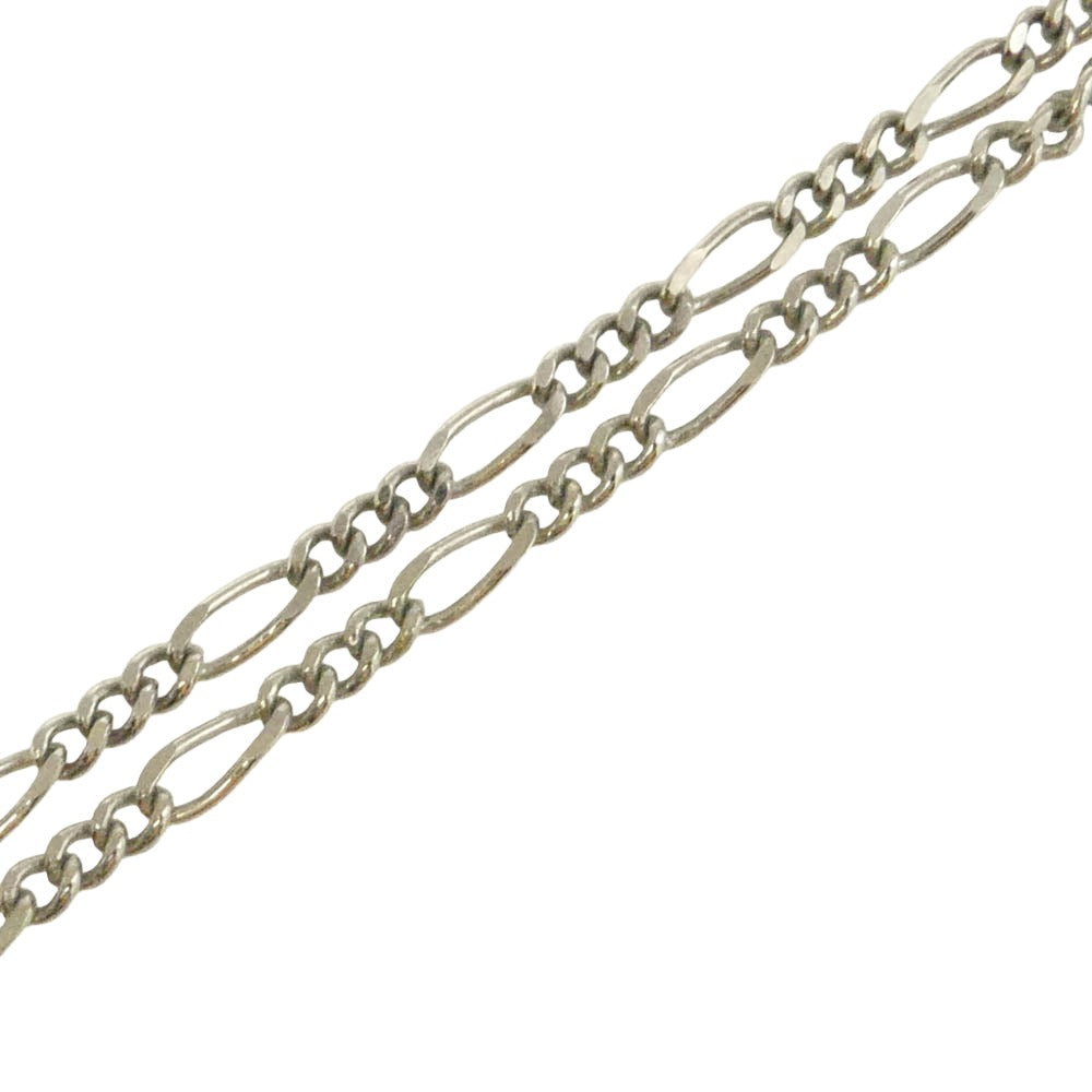 ジュスティーヌクランケ クリスタル スター チェーン ネックレス シルバー系【中古】