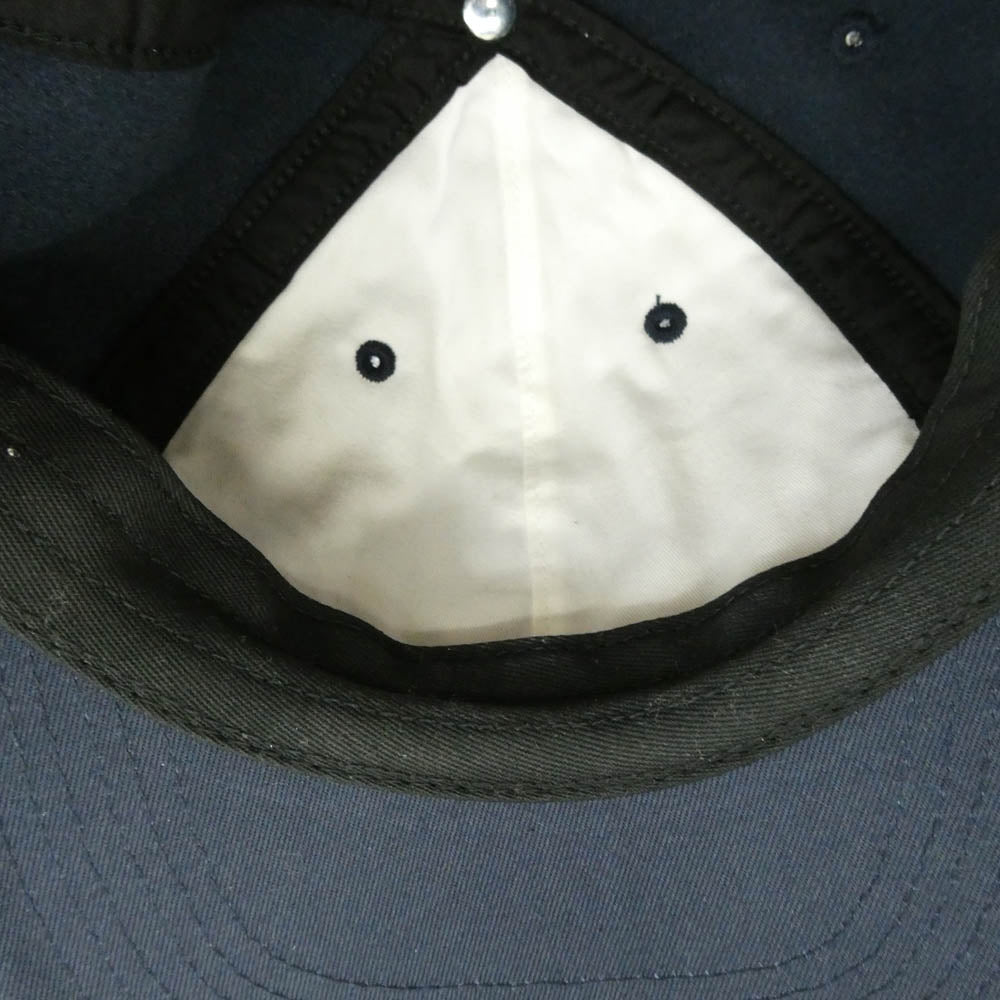 Supreme シュプリーム 23AW Polartec Small Box 6-Panel Cap ポーラテック スモール ボックス ロゴ フリース キャップ ネイビー系【中古】