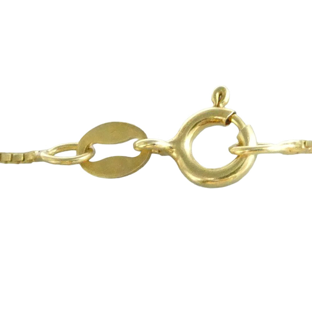 バート Green Enamel 333 Pendant Chain エナメル ペンダント チェーン ネックレス ゴールド系【中古】