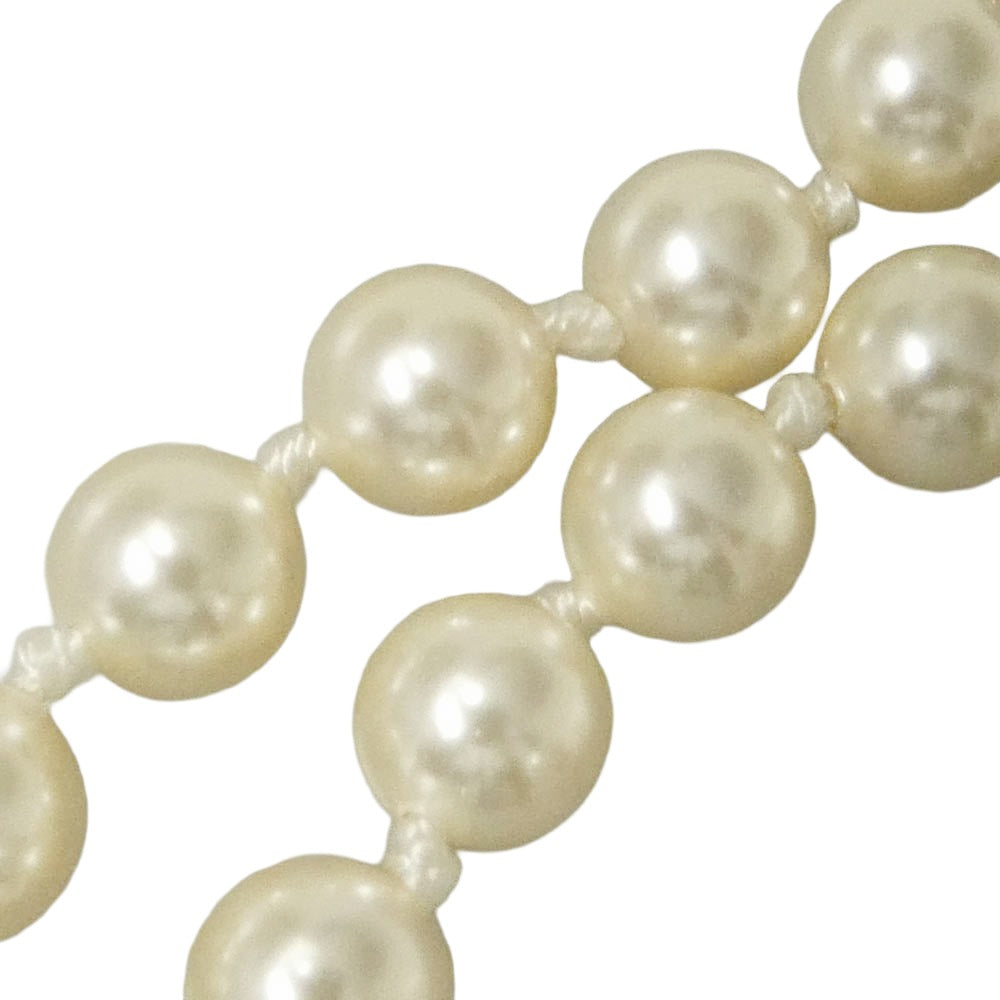 Vivienne Westwood ヴィヴィアンウエストウッド Mini Bas Relief Pearl パール オーブ チェーン ブレスレット シルバー系【中古】