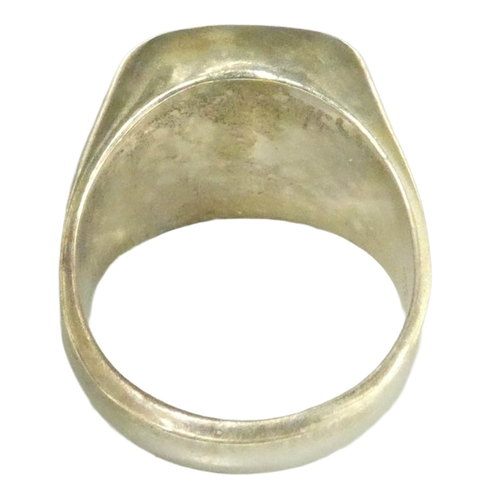 ハットンラブス BLUE DAISY RING フラワー モチーフ ストーン シルバー925 リング 指輪 20.5号【中古】
