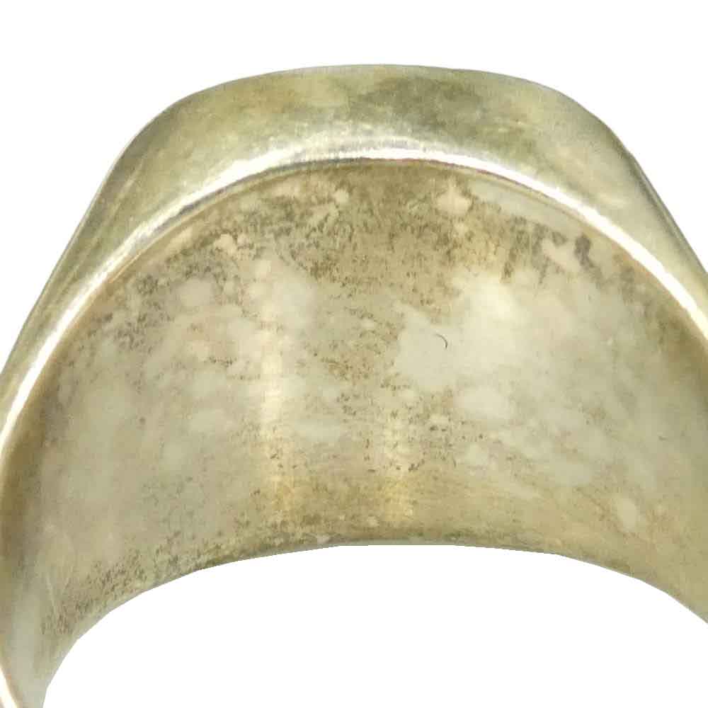 ハットンラブス BLUE DAISY RING フラワー モチーフ ストーン シルバー925 リング 指輪 20.5号【中古】