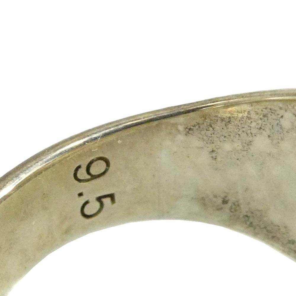 ハットンラブス BLUE DAISY RING フラワー モチーフ ストーン シルバー925 リング 指輪 20.5号【中古】